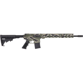 GLFA AR15 450 BUSHMASTER - 18" NIT BBL PURSUIT GREEN CAMO