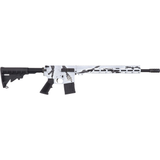 GLFA AR15 450 BUSHMASTER - 18" NIT BBL PURSUIT SNOW CAMO