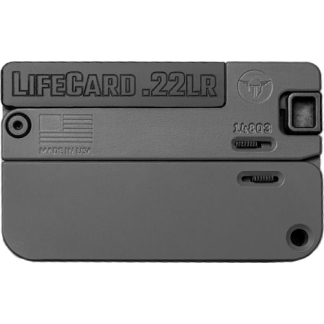 TRAILBLAZER LIFECARD 22WMR - SINGLE SHOT W/22LR BBL BLK