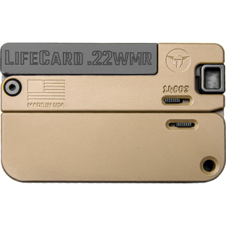 TRAILBLAZER LIFECARD 22WMR - SINGLE SHOT McMILLAN TAN