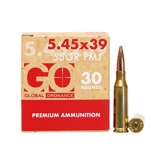 GO 5.45X39MM 55GR FMJ BRASS 30/1350