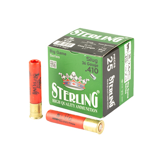 STERLING BIG GAME 410 SLUG 25/500