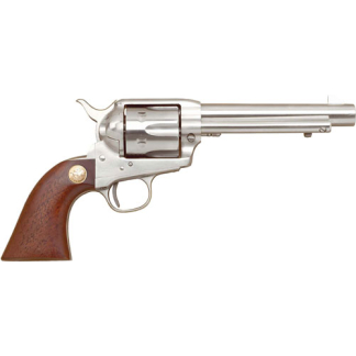 CIMARRON P-MODEL 38SPL/357MAG - PW 5.5" FS STAINLESS WALNUT