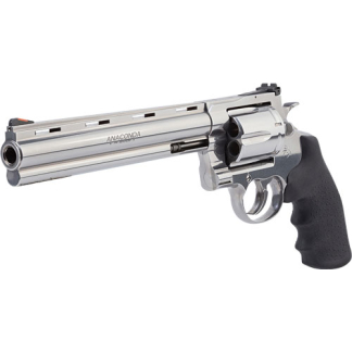 COLT ANACONDA 44MAG 8" 6RD - STAINLESS RUBBER GRIPS
