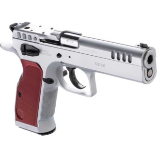 TANFOGLIO STOCK II OR 9MM - 4.45" 17RND CHROME/CHROME