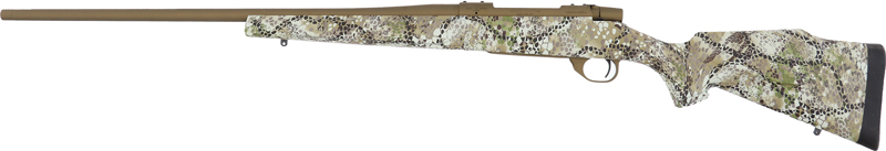 GVAP653WR6T_LEFT | ATFirearms Weatherby Vanguard Badlands rifle 6.5x300 Weatherby Mag 26 inch Burnt Bronze Approach camo