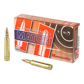 HRNDY SF 556NATO 75GR BTHP MT 20/200