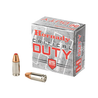 HRNDY 9MM 135GR CRT DUTY 25/250