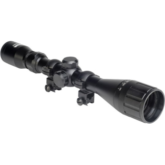 HATSAN OPTIMA 3-9X40 AO AIRGUN - SCOPE W/RINGS & CAPS