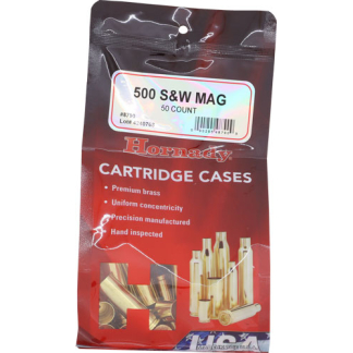 HORNADY UNPRIMED CASES 500 SW - 50 PACK 5PK/CS