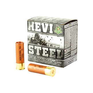 HEVI STEEL 12GA 3" #4 25/250