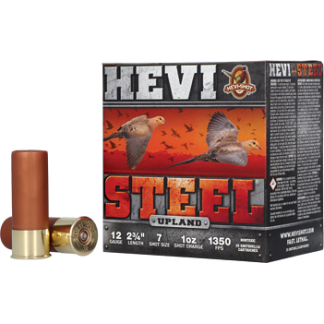 HEVI STL UPLND 12GA 2.75" #7 25/250
