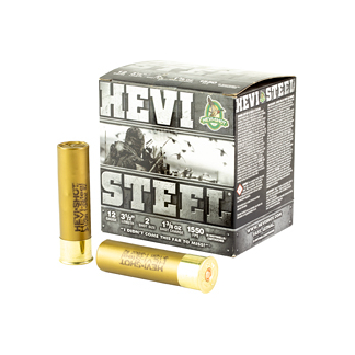 HEVI STEEL 12GA 3.5" #2 25/250