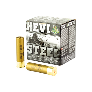 HEVI STEEL 12GA 3.5" #4 25/250
