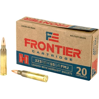 FRONTIER 223REM 55GR FMJ 20/500