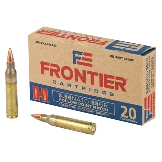 FRONTIER 556NATO 55GR HP MTCH 20/500