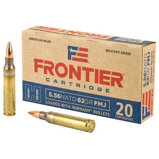 FRONTIER 556NATO 62GR FMJ 20/500