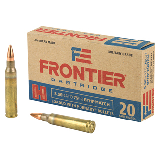 FRONTIER 556NATO 75GR BTHP MTCH 20/5