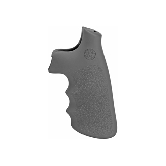 HOGUE S&W ROUND BUTT RUBBER CONV BLK