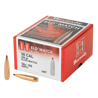 HRNDY ELD-M 30CAL .308 208GR 100CT