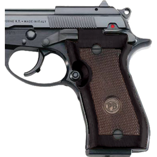 BERETTA 87 STANDARD GRIPS - WOOD CHECKERED RIGHT HAND