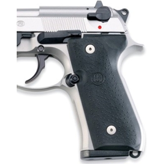 BERETTA 92/96 GRIP PANELS - RUBBER BLACK