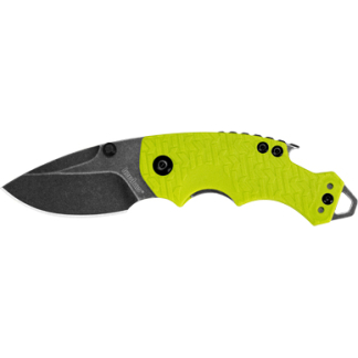 KERSHAW SHUFFLE 2.4" BLACKWASH LIME
