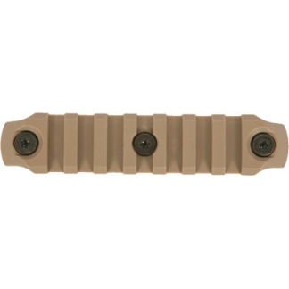 BCM RAIL SECTION--NYLON KEYMOD - 4" RAIL FDE