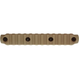 BCM RAIL SECTION--NYLON KEYMOD - 5.5" RAIL FDE