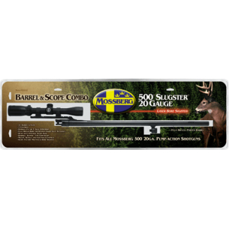 MOSSBERG BARREL 500 20GA 3" - 24" TROPHY M.BLUED W/3-9X32