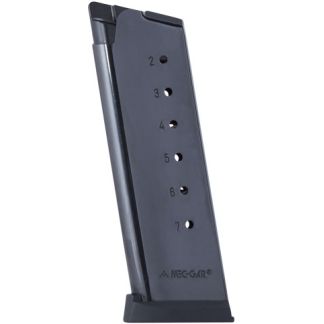 MEC-GAR MAGAZINE 1911 OFFICERS - 45ACP 7RD BLUED