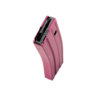 MAG DURAMAG 30RD 5.56 ALUM PINK