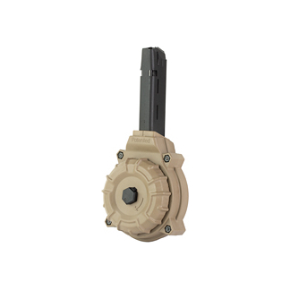 PROMAG GLOCK 17/19 9MM DRUM 50RD FDE