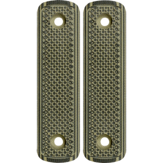 MI LEVER ACTION G10 STRAIGHT - GRIP PANEL OD GREEN/BLACK