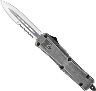 COBRATEC MEDIUM FS3 OTF  STONE - WASH 3" D2 DAGGER 1 SIDE SRRTD