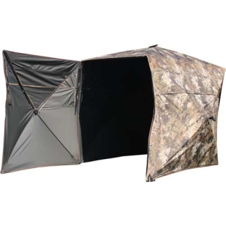 MUDDY GROUND BLIND THE GARAGE - 64.5"W X 88"L X 67"T CAMO