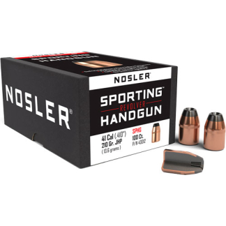 NOSLER BULLETS 41 CAL .410 - 210GR JHP 100CT