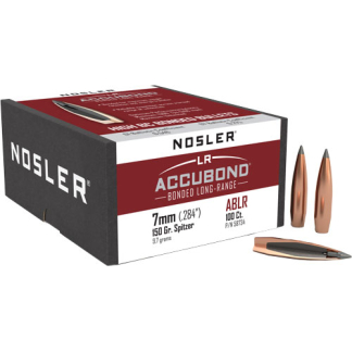 NOSLER BULLETS 7MM .284 - 150GR ACCUBOND LR 100CT