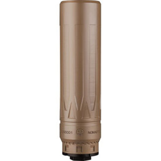 Dead Air Nomad-Ti XC 7.62mm FDE direct-thread suppressor side view