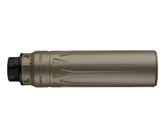 Dead Air Nomad-Ti XC Xeno FDE 7.62 suppressor kit with Xeno adapter and DA124 Omni Brake