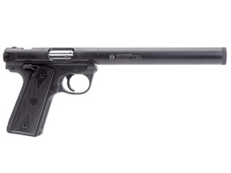 Maxim Defense Industries RUGER MKIV-SD integrally suppressed Ruger MK-IV .22 LR in anodized black