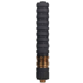 Q LLC Erector 9 9mm suppressor black anodized modular with 1/2-28 piston