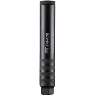 Savage AC22 AccuCan suppressor black Cerakote 5.9 inch 1/2-28