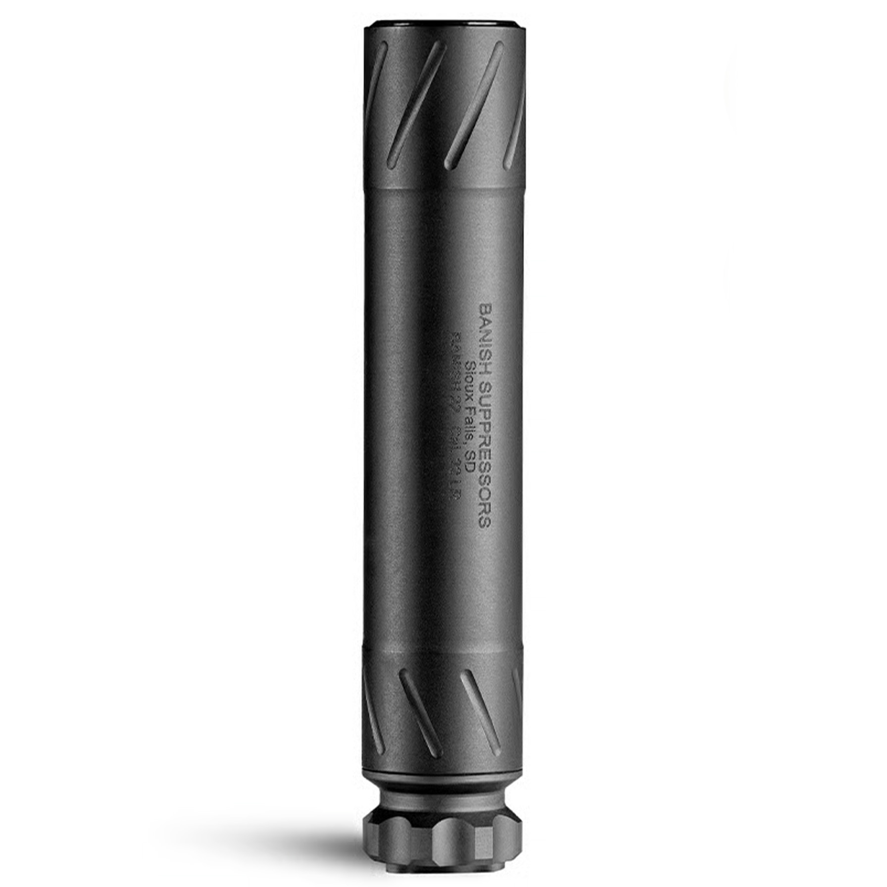 NFASCE100000110122_1.jpg | ATFirearms Banish 22 titanium direct-thread suppressor 5.375 inches 1/2x28 black