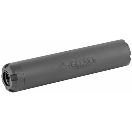 NFASWRSU75_1.jpg | ATFirearms Silencer Co Sparrow 22 rimfire suppressor 5.08 inch 1/2-28 black stainless