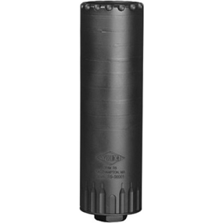 Yankee Hill Machine R9 9mm suppressor black Cerakote 17-4PH stainless 1.562in diameter