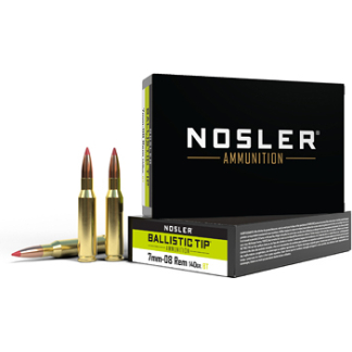 NOSLER 7MM-08 140GR BT 20/200