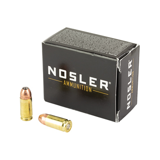 NOSLER ASP 9MM 115GR HG JHP 20/400