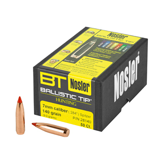 NOSLER 7MM 140GR BALLISTIC TIP 50CT