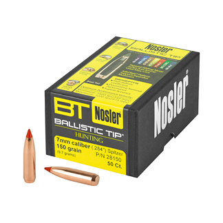 NOSLER 7MM 150GR BALLISTIC TIP 50CT